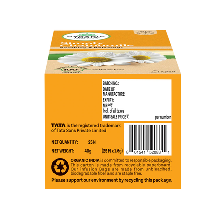 Simply Chamomile Tea & Infusions (25 Tea Bags) FREE SHIPPING