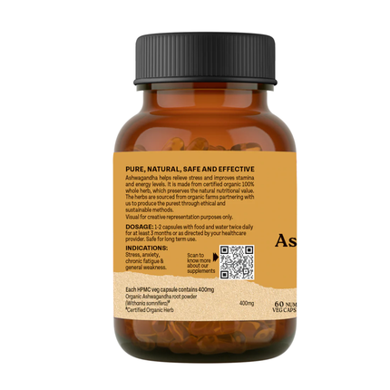 Ashwagandha Capsules (60 Capsules) FREE SHIPPING