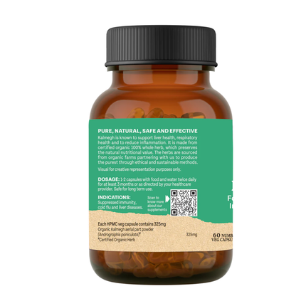 Kalmegh Capsules Herbal Supplements (60 Capsules) FREE SHIPPING