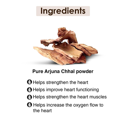 Namhya Heart Care Herbal Tea – Loose (150g, 75 Cups) – Supports Blood Pressure, Cardiac Strength & Circulation – Arjuna Bark Extract – Natural, No Preservatives, FREE SHIPPING