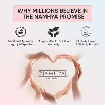 Namhya - Kashmiri Kahwa Herbal Tea - 100g (50 Cups) - Boosts Mood, Aids Digestion, Rich in Antioxidants - Saffron, Cardamom, Cinnamon, Cloves - Natural, No Preservatives - Balances Vata & Pitta, FREE SHIPPING