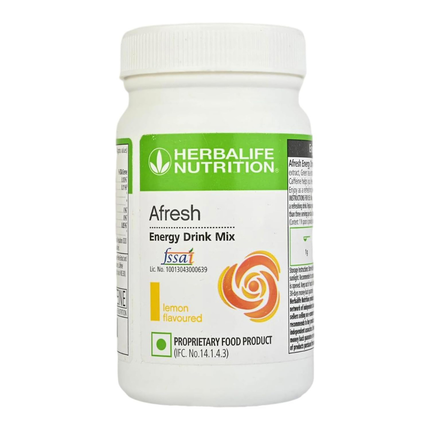 Herbalife Afresh Energy Drink Mix - 50 g (Lemon) Power FREE SHIPPING