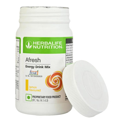 Herbalife Afresh Energy Drink Mix - 50 g (Lemon) Power FREE SHIPPING