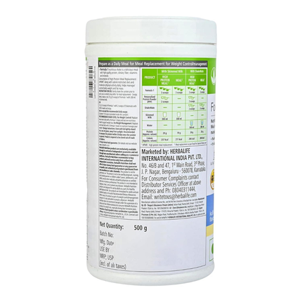 Herbalife Formula 1 Nutrition Shake Mix Kulfi Flavor 500grams, FREE SHIPPING
