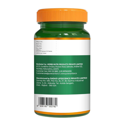 Pure Nutrition Vitamin B12 (1500mcg) - 120 Veg Tablets | Methylcobalamin B12 for Men & Women | Boosts Immunity & Energy Levels | Supports Brain, Nerve & Heart Health | Essential for Red Blood Cell Formation, FREE SHIPPING