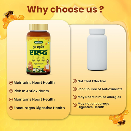 Jeena Sikho Shuddh Prakritik Shahad | Honey | shahad | original | Shahad 500gm FREE SHIPPING