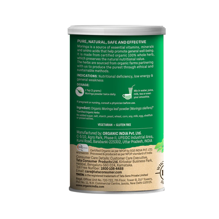 Organic Moringa Powder 100grams, FREE SHIPPING