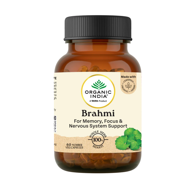 Brahmi Capsules Herbal Supplements (60 Capsules) FREE SHIPPING