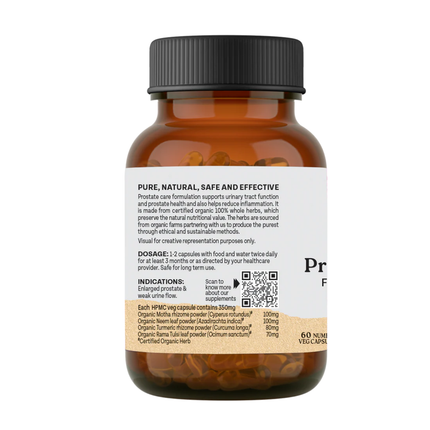 Prostate Care Capsules Herbal Supplements (60 Capsules) FREE SHIPPING