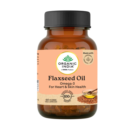 Flaxseed Oil Capsules Herbal Supplements (60 Capsules) FREE SHIPPING